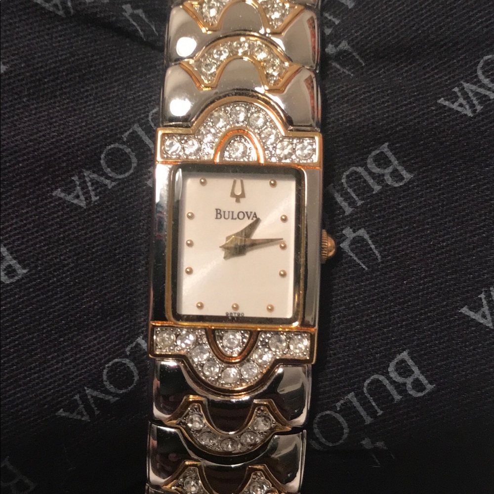 Bulova (Crystal Collection) Stainless Steel